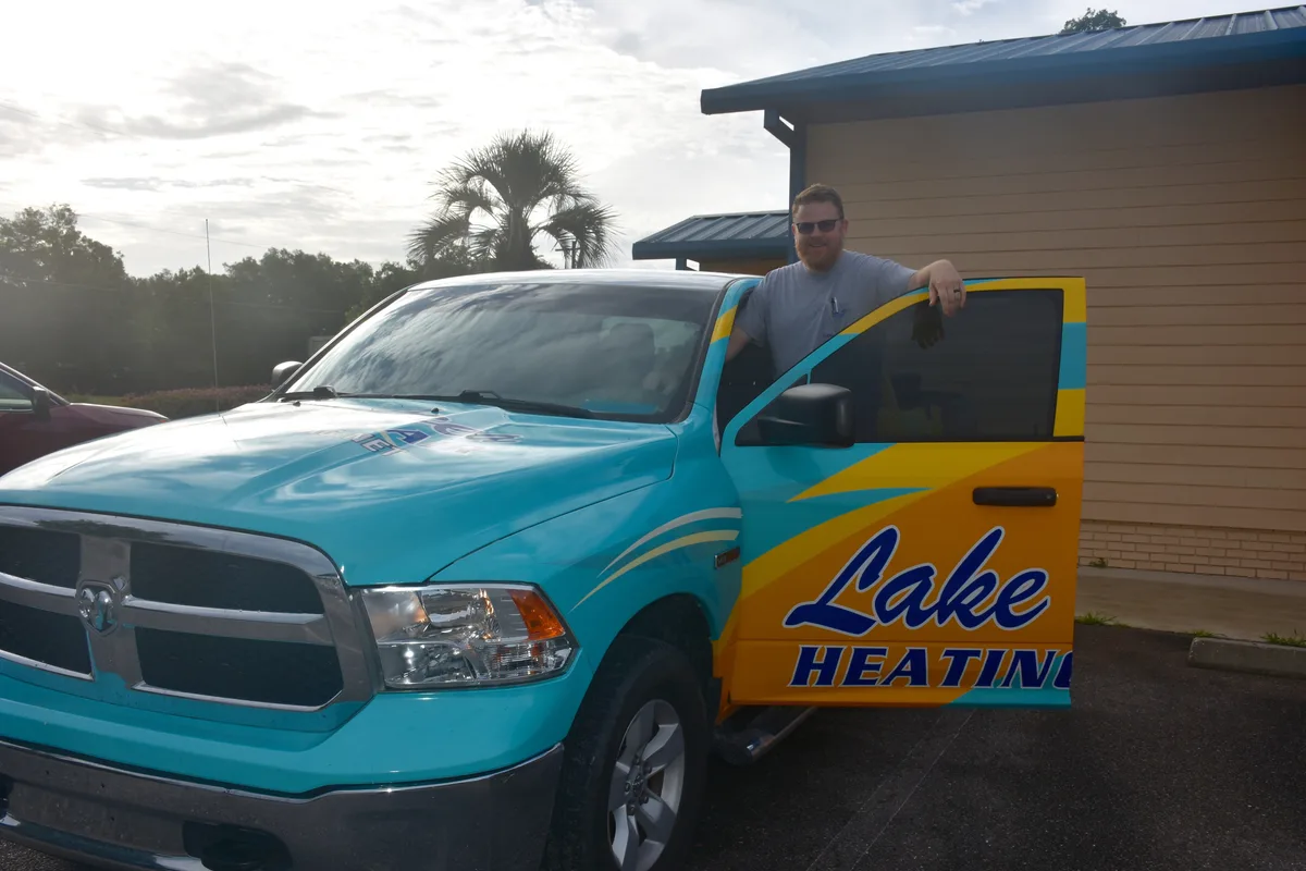 Lake Area Heating & Air technician on a service call in Keystone Heights