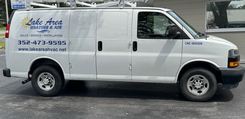 White Lake Area Heating & Air service van